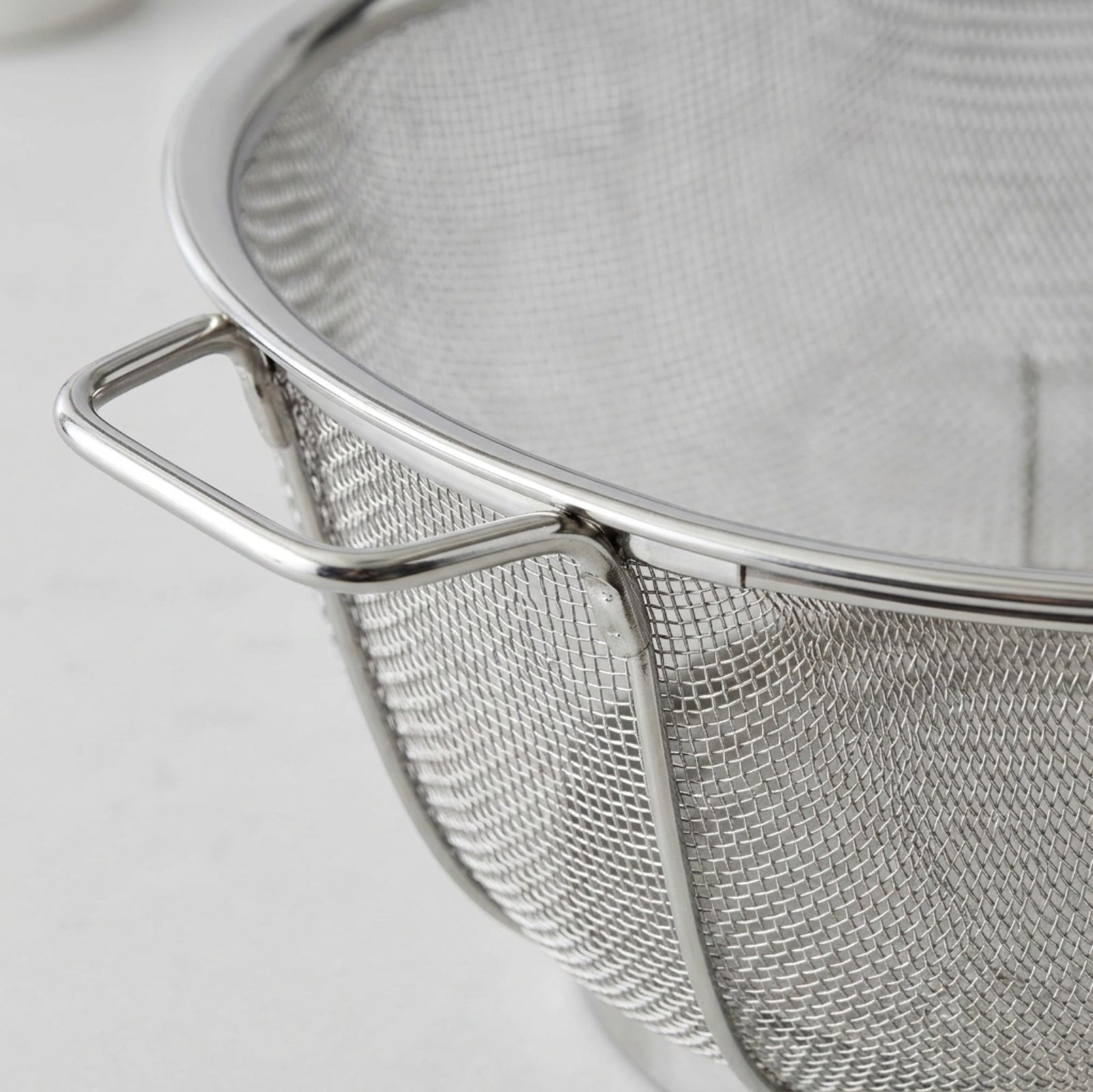 Deep Stainless Steel Mesh Colander Basket 11 in