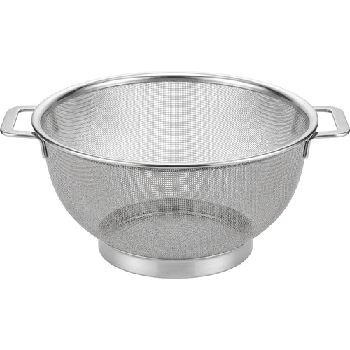 Bestd Deepwell Stainless Steel Mesh Colander 11 in Footed - Product view