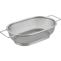 Oval Stainless Mesh Sink Drainer Basket 13 in