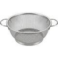Bestd Rimrest Stainless Steel Mesh Draining Basket 9 in with Side Handles - Product view