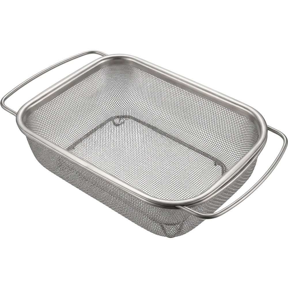 Bestd Spantray Over-Sink Stainless Steel Mesh Draining Basket 15 in - Product view